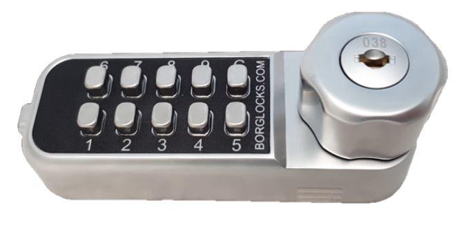Horizontal Metal Push Button Access Control